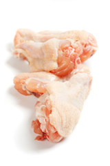 Raw chicken wings
