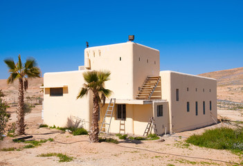 House in desert