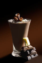 Schokoladencreme mit chocolate