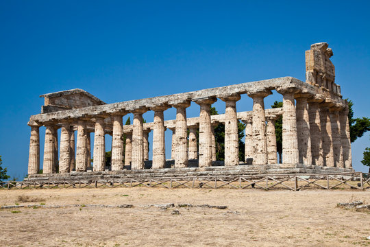 Paestum temple - Italy