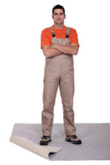 Carpet fitter