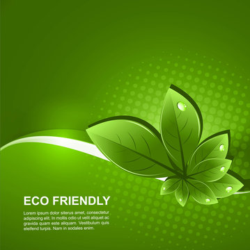 abstract nature leaf eco ecology shiny wave vector