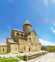 panorama of famous symbol of christianity, Georgia