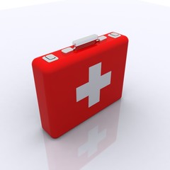 First aid kit (render)