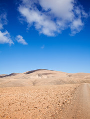 Fototapeta na wymiar śródlądowych Fuerteventura, Wyspy Kanaryjskie