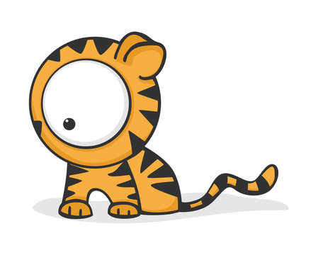 Big-eyed tiger