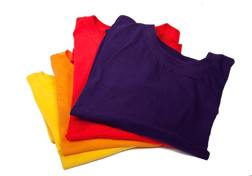 party-colored t-shirts