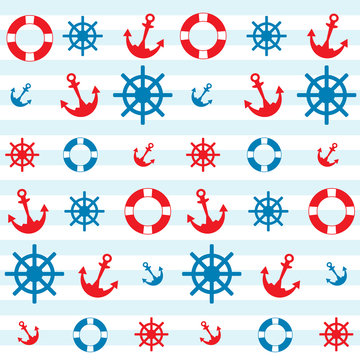 sea theme pattern