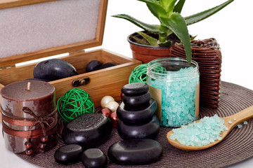 Set for spa treatments