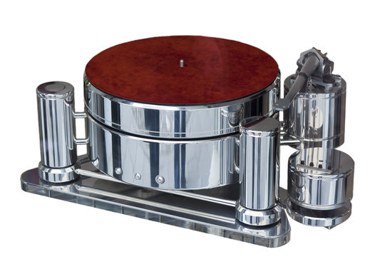 Modern vinyl gramophone