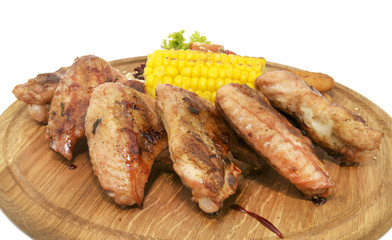 крылья курица гриль