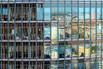 office building reflecting Berlin