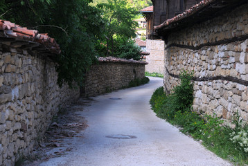 Narrow Street of Arbanasi Village