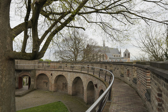 the burcht fortress, leiden