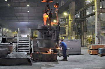 Giesserei Fabrik / steel mill factory