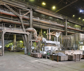 Schwerindustrie Fabrik / steel mill industry
