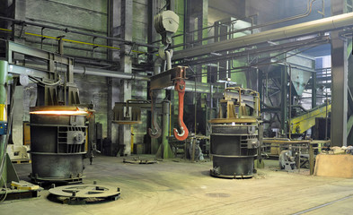 Schwerindustrie Fabrik / steel mill industry