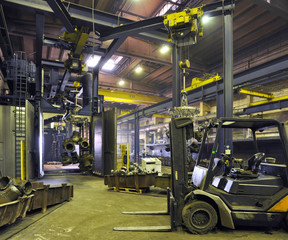 Schwerindustrie Fabrik / steel mill industry