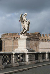 Obraz premium Bridge, Rome, Italy
