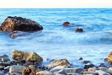 Rocks in the Sea
