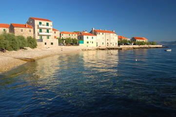 Postira na wyspie Brac w Chorwacji