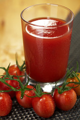 Fresh tomato juice