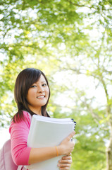 Fototapeta premium College student
