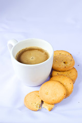 Coffee and Peanut Biscuits