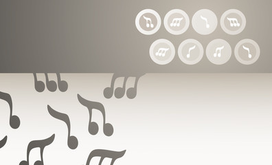 Music banner style