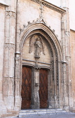 Portal of La Lonja monument