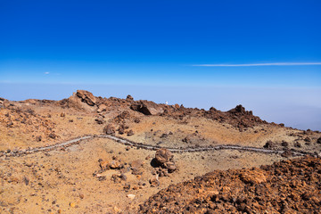 Volcano Teide in Tenerife island - Canary Spain