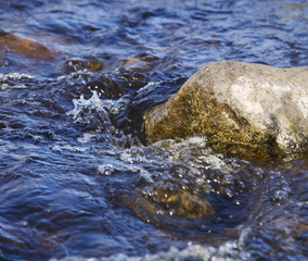 Rock and water