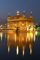 Fototapeta na wymiar Golden Temple, Amritsar, India.