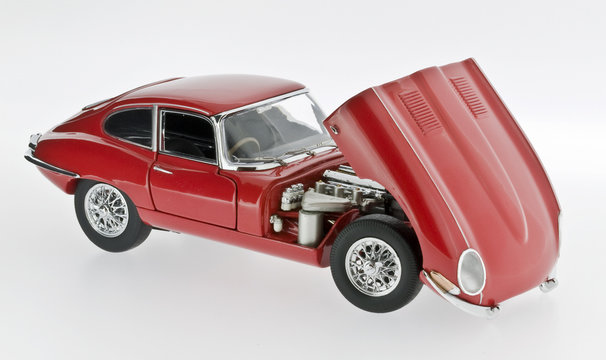 jaguar e-type open