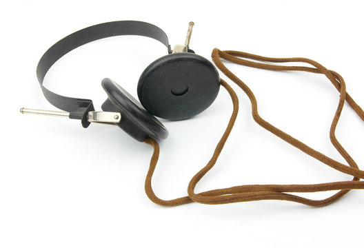 Antique headphones