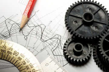 Mechanical ratchets and drafting