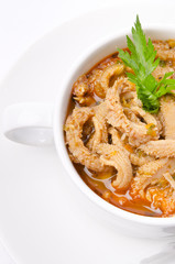 Traditional  tripe soup