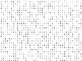 Binary code screen