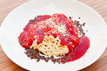 Spaghettieis