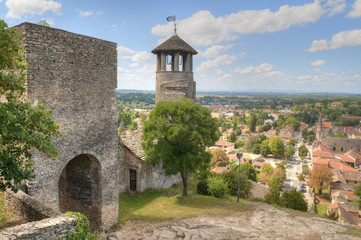 Tower of Saint-Hyppolyte over Cremieu