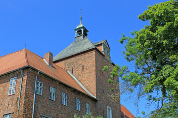 Fototapeta na wymiar Kaplica Wieża zamku Winsener (Dolna Saksonia)
