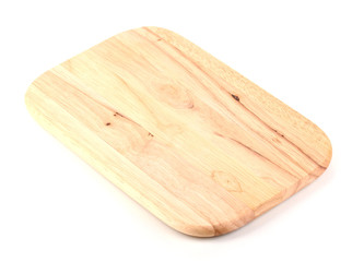 Chopping board isolated on white