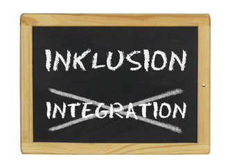 Obraz premium Inklusion statt Integration