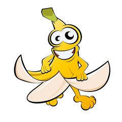 banana cartoon