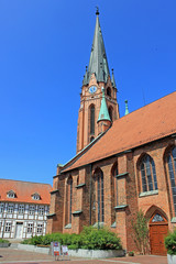 Fototapeta na wymiar Kościół Mariacki w Winsen / Luhe (Dolna Saksonia)
