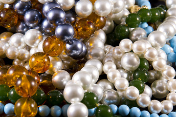Jewelry, necklaces, pearls