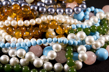 Jewelry, necklaces, pearls