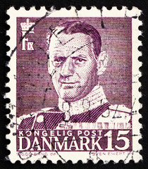 Postage stamp Denmark 1950 Frederik VIII, King of Denmark