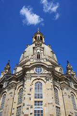 Fototapeta na wymiar Dresdner Frauenkirche im Detail