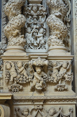 Church of St. Irene. Lecce. Puglia. Italy.